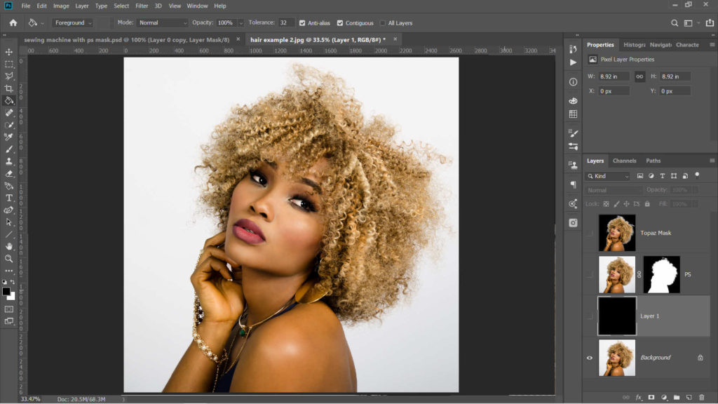 Original image without mask